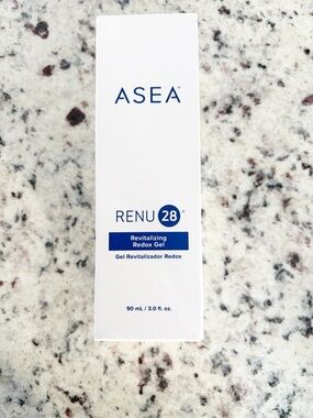 NEW IN BOX ASEA RENU 28 Revitalizing Redox Gel 3oz EXP:07/2027
